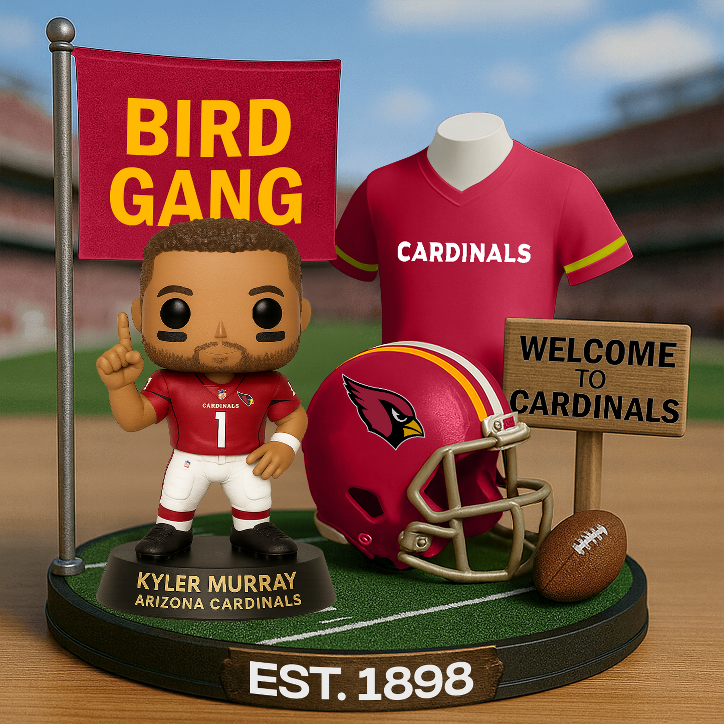 ARI x NFL Premium Commemorative Figure DatND DVT