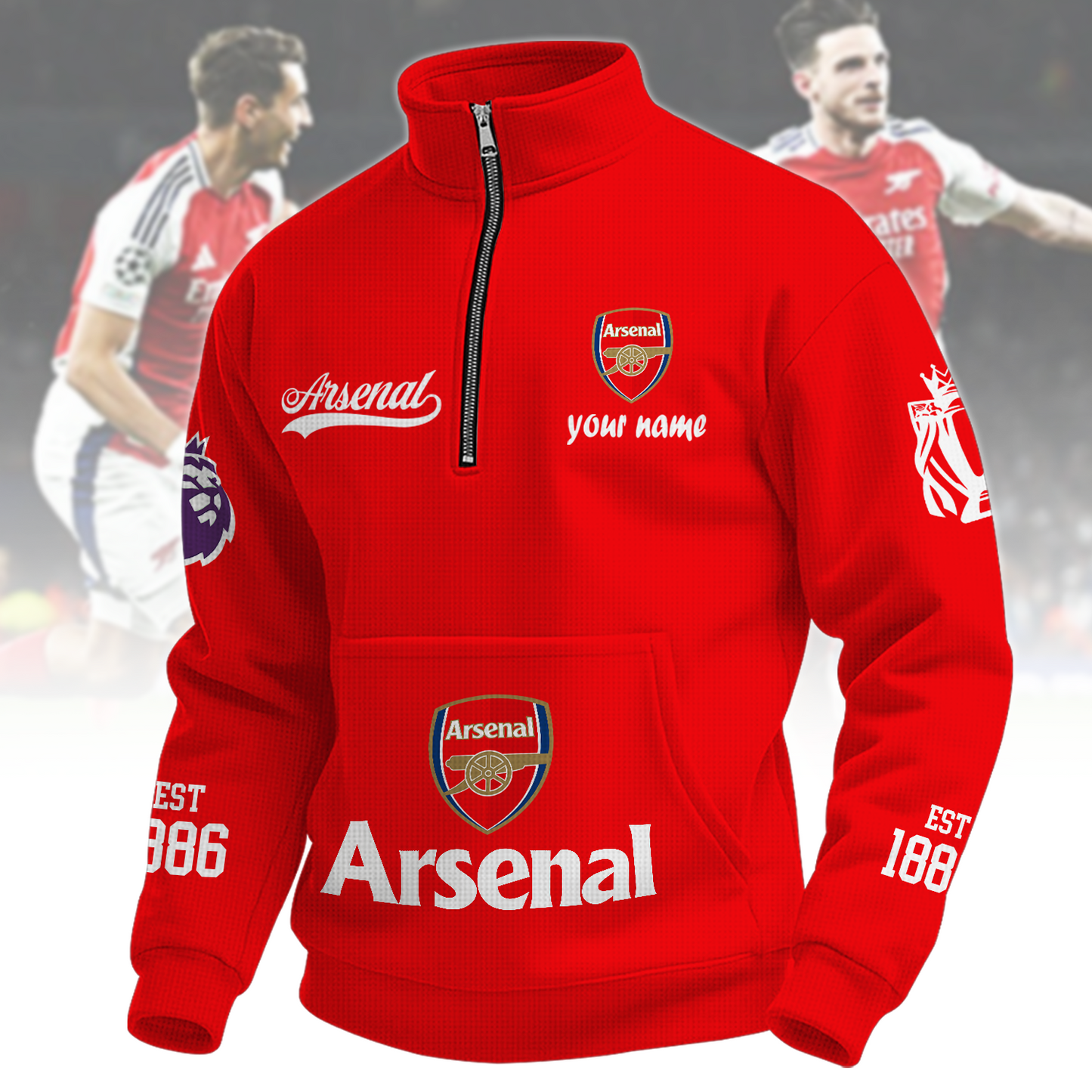 ARS x EPL Quarter-Zip Sweatshirt DatND DVT