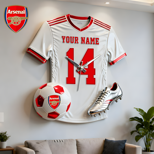 ARS X Personalized EPL football player sculpture clock V1 NAK NHT