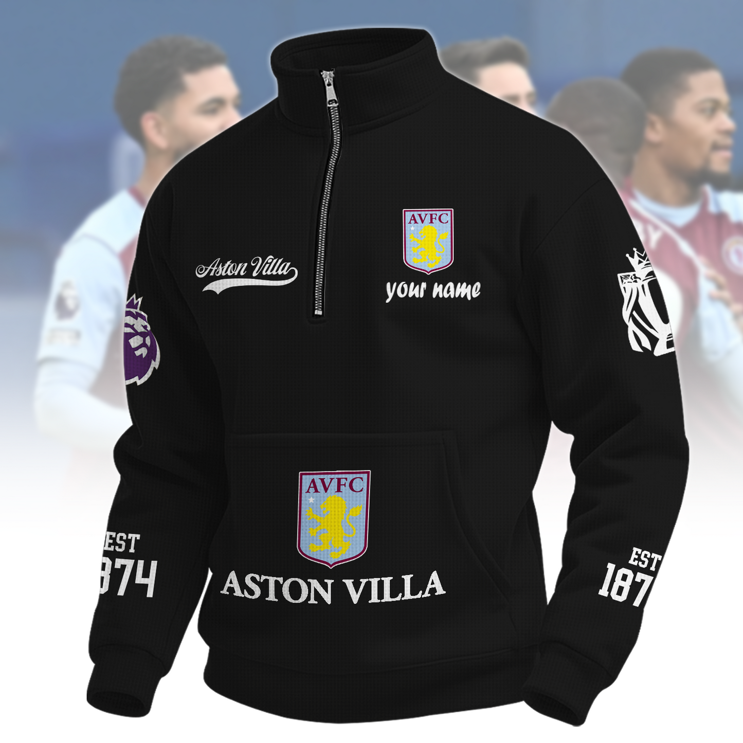 AST x EPL Quarter-Zip Sweatshirt DatND DVT