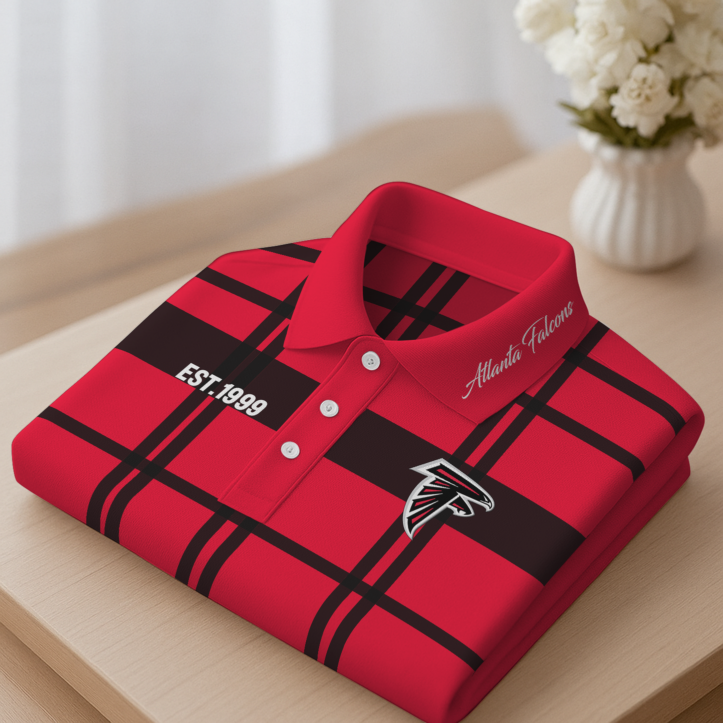 ATL Premium NFL Polo Shirt DatND DVT