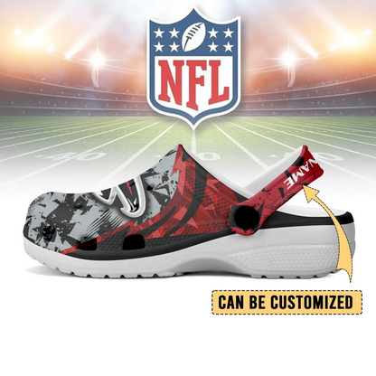 ATL x NFL Crocs Crocband Clogs Shoes DatND DVT