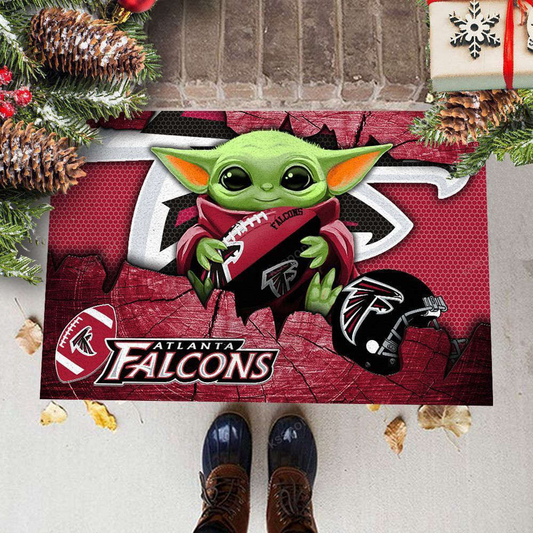 ATL x NFL Doormat, Best Gift For Home Decor NDT TDT