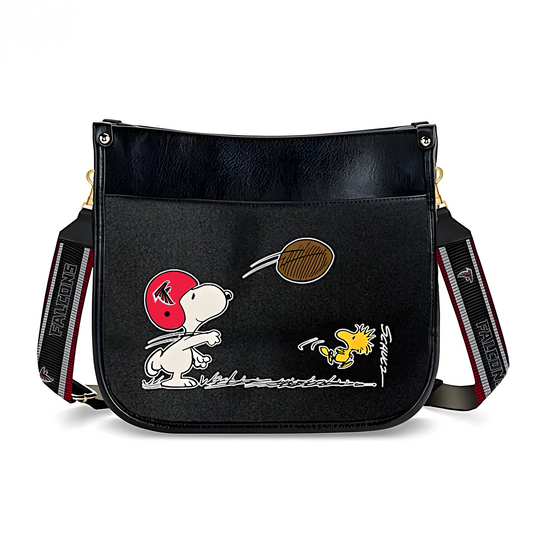 ATL x NFL Peanuts Snoopy Football Shoulder Bag DatND ThuongNH