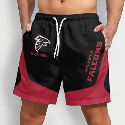 ATL x NFL Team Special Short Pants For Men Custom Name Gifts DATND TANTD25