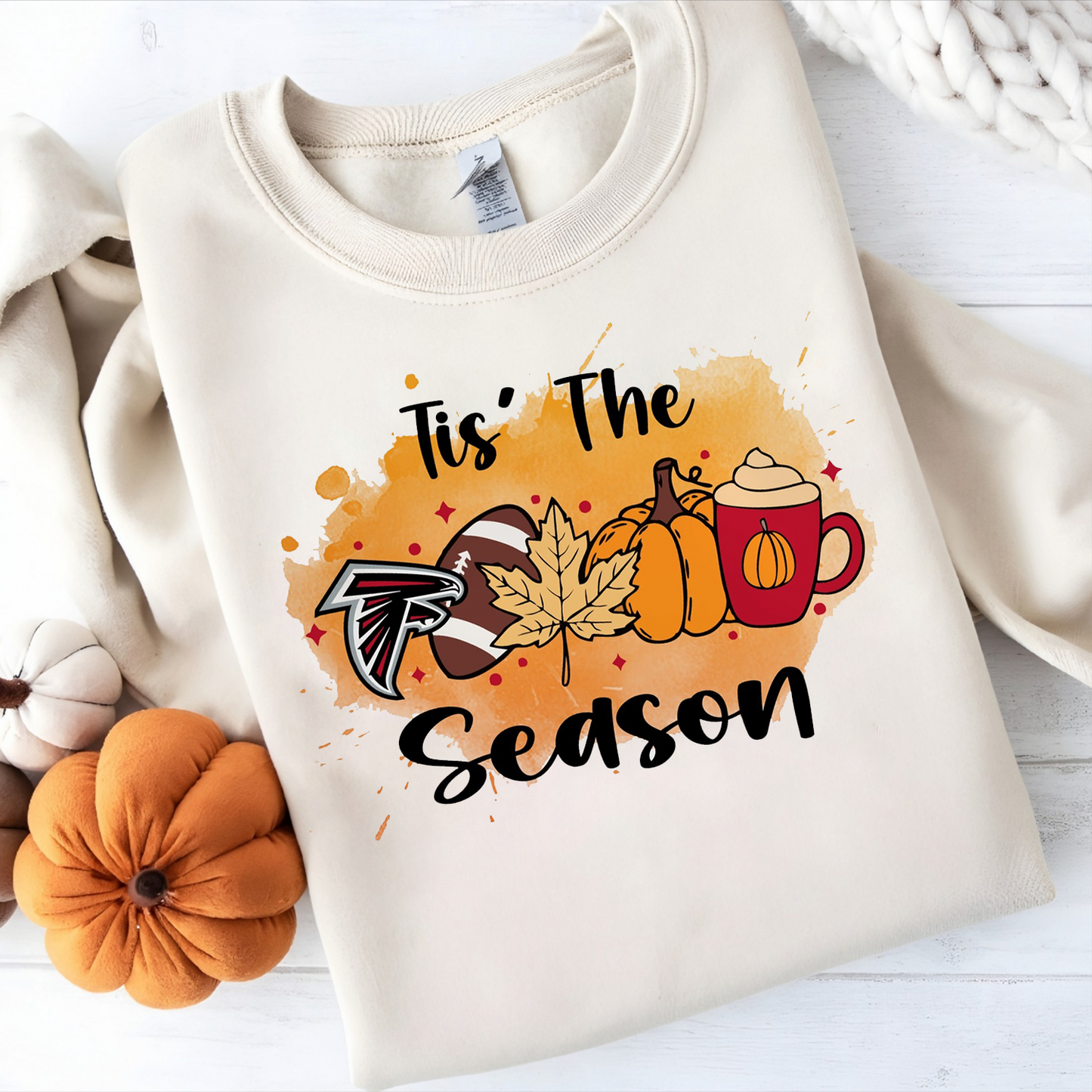 ATL x NFL Tis' The SeaSon Sweatshirt DatND DVT