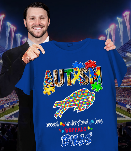 Autism Accept Understand Love Buffalo Bills Shirt