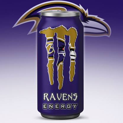 BAL x NFL Monster Energy Tumbler Gift for Fans DATND TANTD