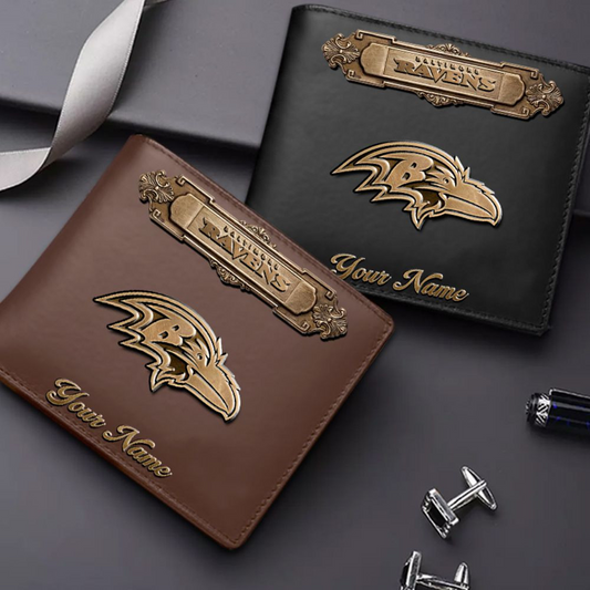 BAL x NFL Premium Leather Wallet DatND DVT