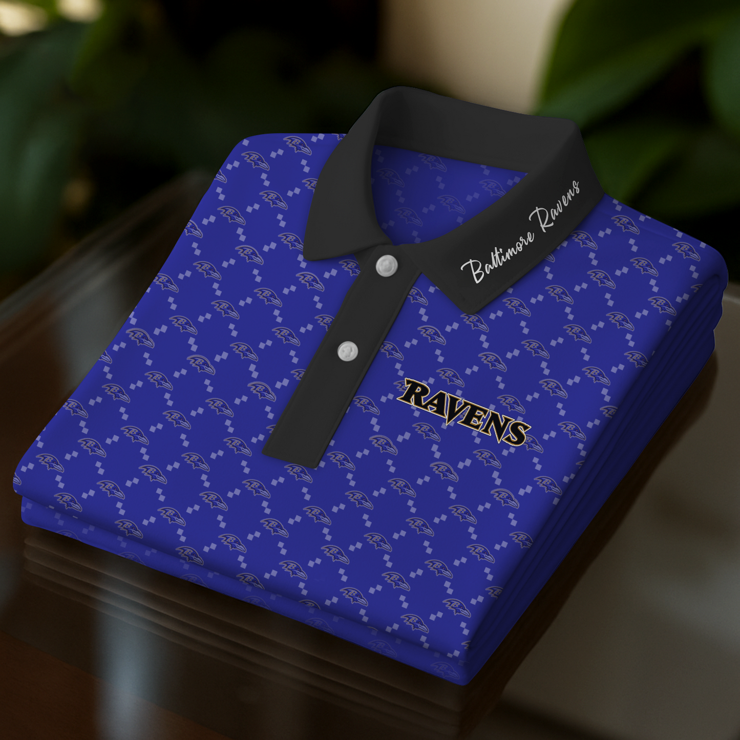 BAL x NFL Premium Polo Shirt 3008 DatND DVT