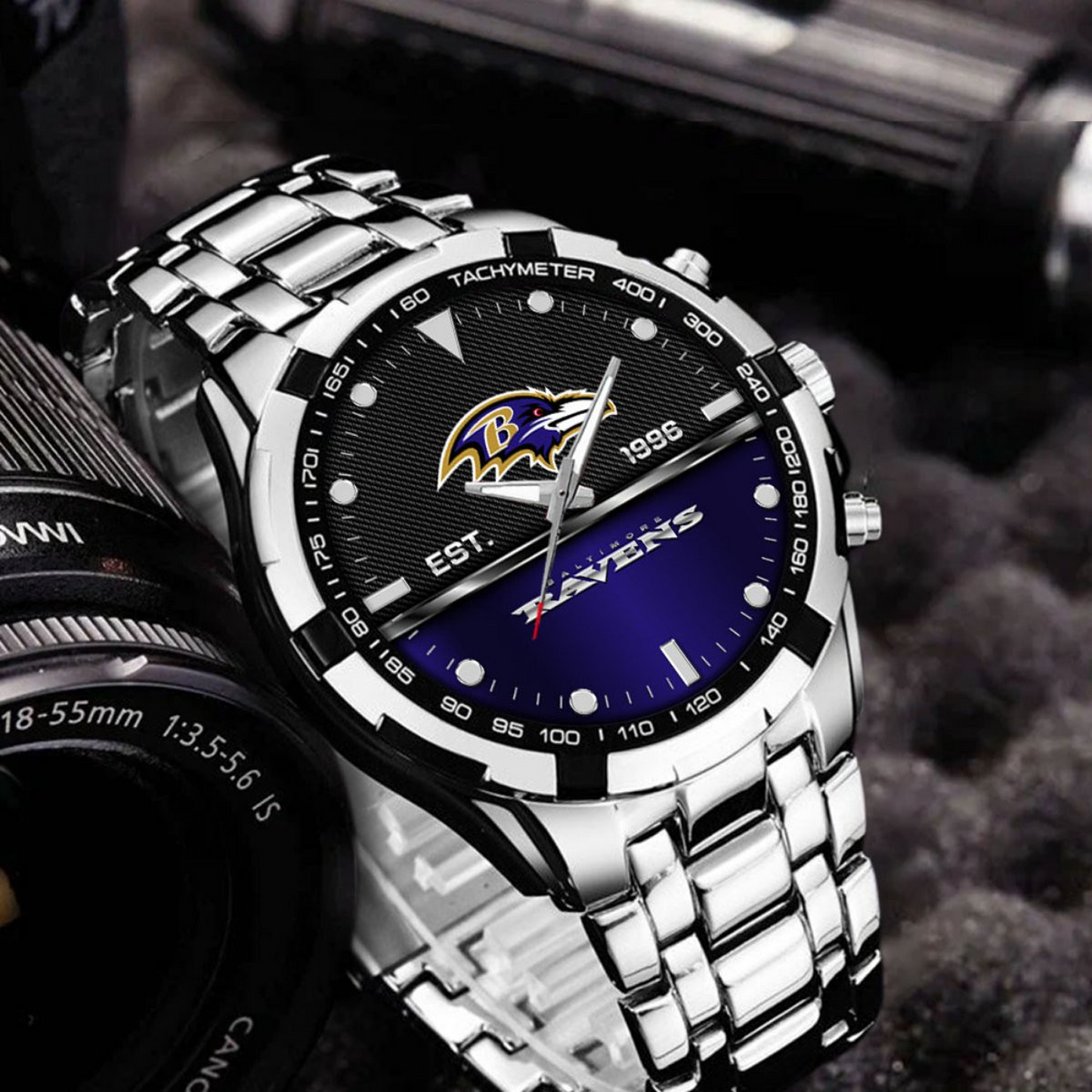 BAL x NFL Stainless Steel Watch DATND TANTD
