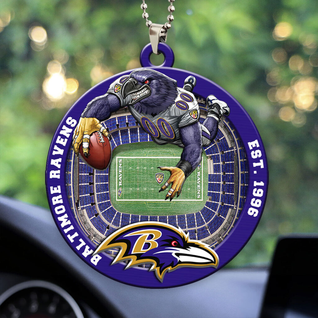 Baltimore Ravens Ornaments NDT