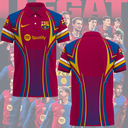 FC Barcelona LA LIGA CHAMPIONS 2024/25 Polo Shirt TM NTA V2