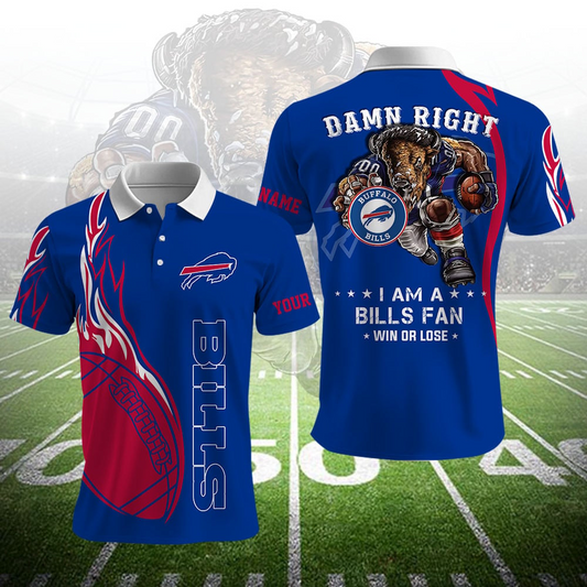 BB NFL Team Mascot Polo Shirt DDT NTL