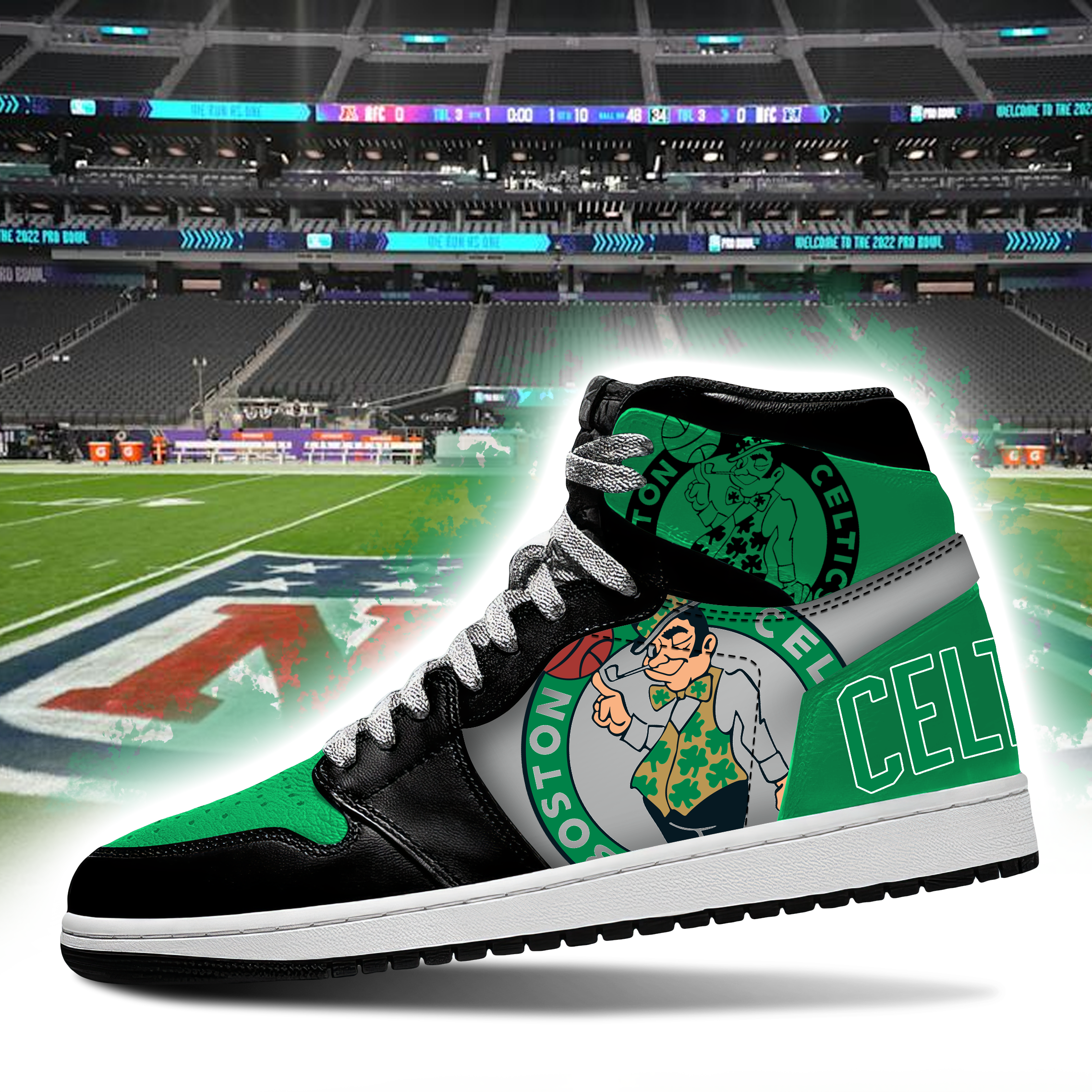 Boston Celtics Sneaker Boots