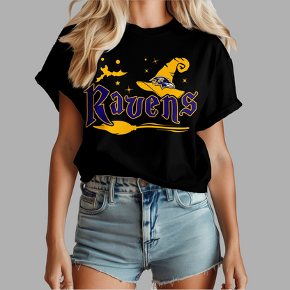 BR Premium NFL Halloween Witch Women Shirt DDT CTND