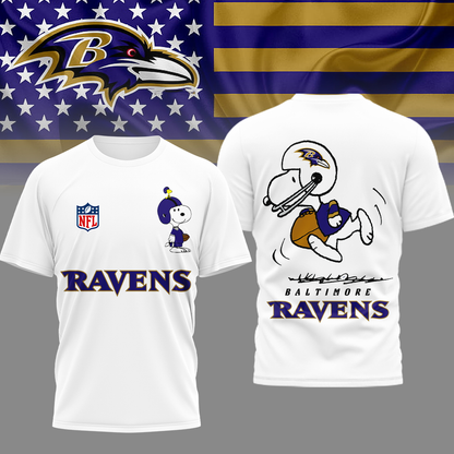 BR Premium NFL x Peanuts 3D Shirt DDT CTND