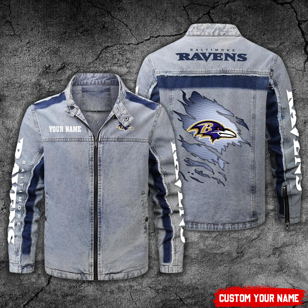 BR Premium Street Scar Denim Jacket DDT CTND