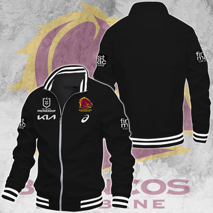 Brisbane Broncos NRL 2025 Go The Mighty Limited Edition Casual Jacket TM NTA V76