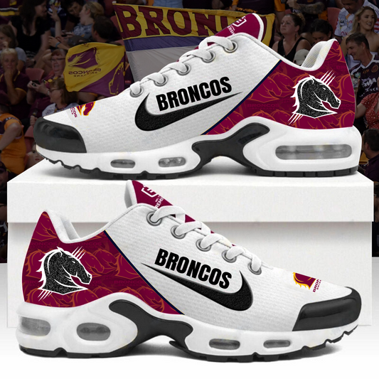 Brisbane Broncos NRL 2025 Home Of The Mighty Broncos Limited Edition Air Max Shoes Plus TM NTA V01
