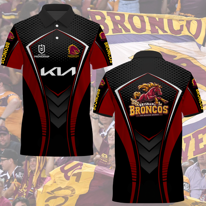 Brisbane Broncos NRL 2025 Limited Edition Polo Shirt TM NTA V4 230425