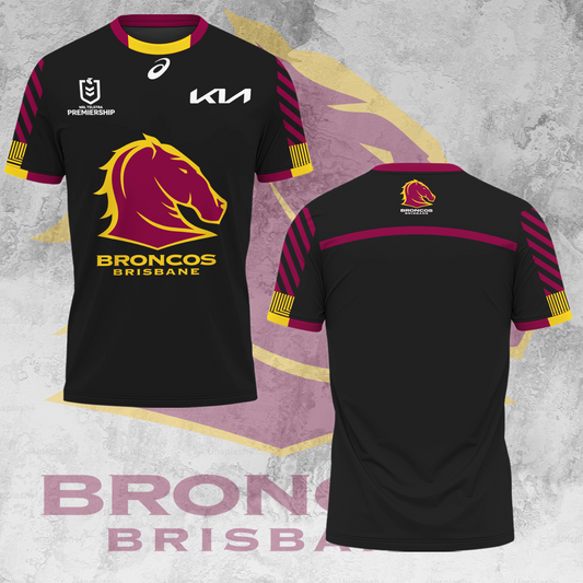 Brisbane Broncos NRL 2025 Limited Edition T-Shirt TM V2