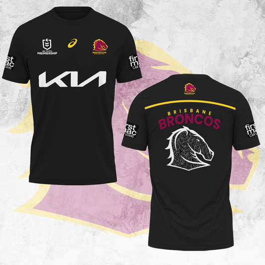 Brisbane Broncos NRL Special Edition T-Shirt TM - You will save more when you buy the clothes and hat combo V1