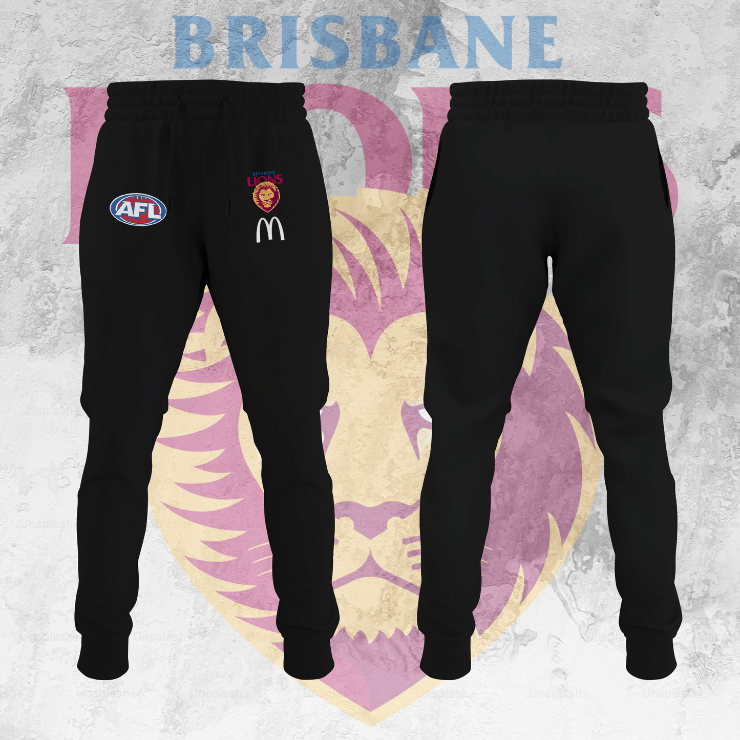 Brisbane Lions AFL 2025 Limited Edition Joggers TM V1