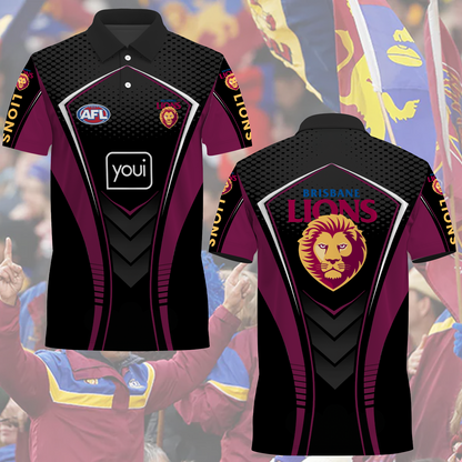 Brisbane Lions AFL 2025 Limited Edition Polo Shirt TM NTA V1 240425
