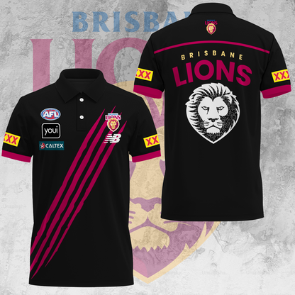 Brisbane Lions AFL Special Edition Polo Shirt TM V1