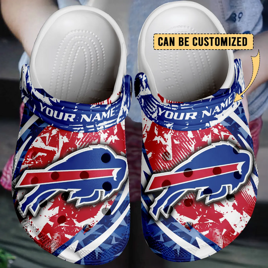 BUF  x NFL Crocs Crocband Clogs Shoes DatND DVT