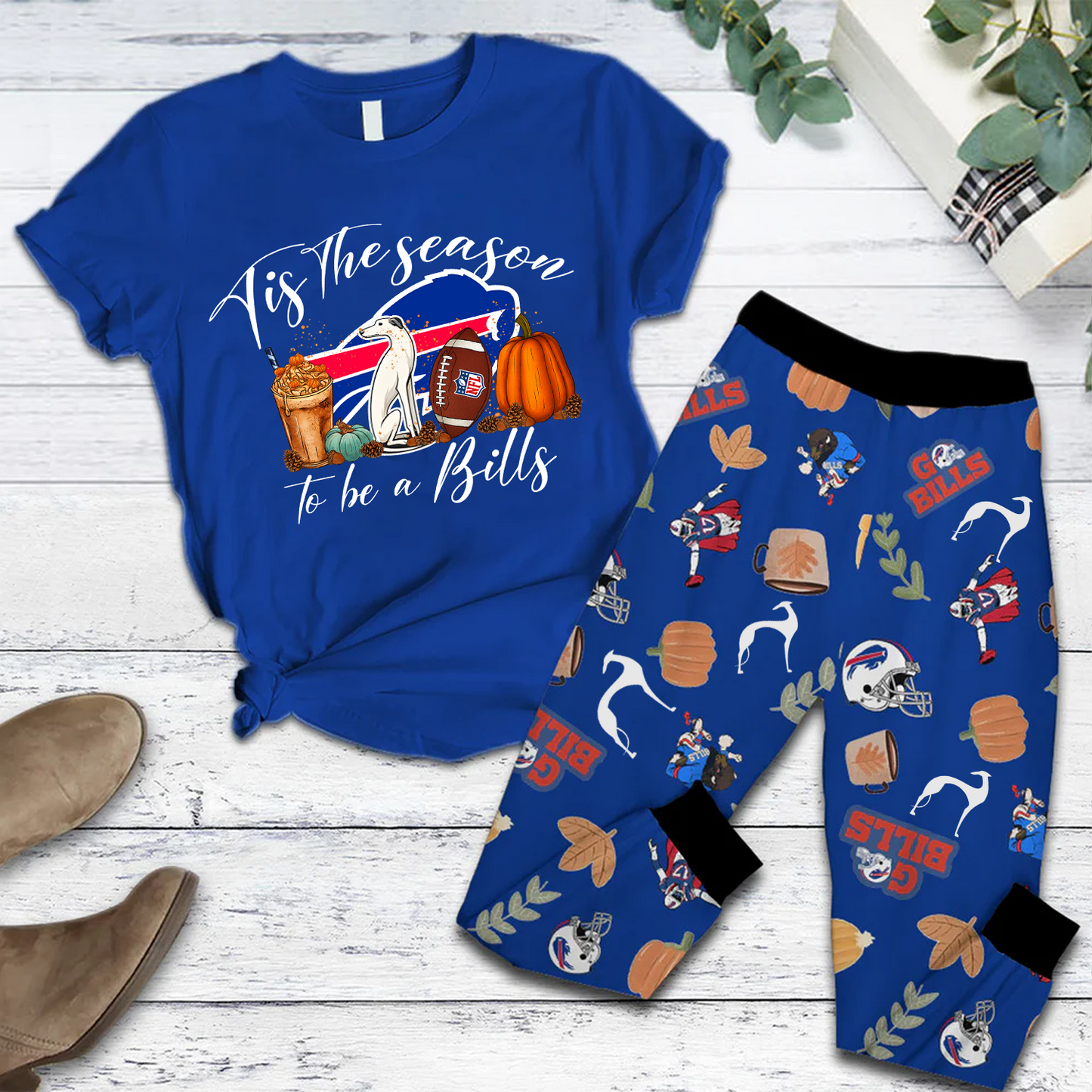 BUF Prenium NFL Greyhound pajamas TUANND TANTD