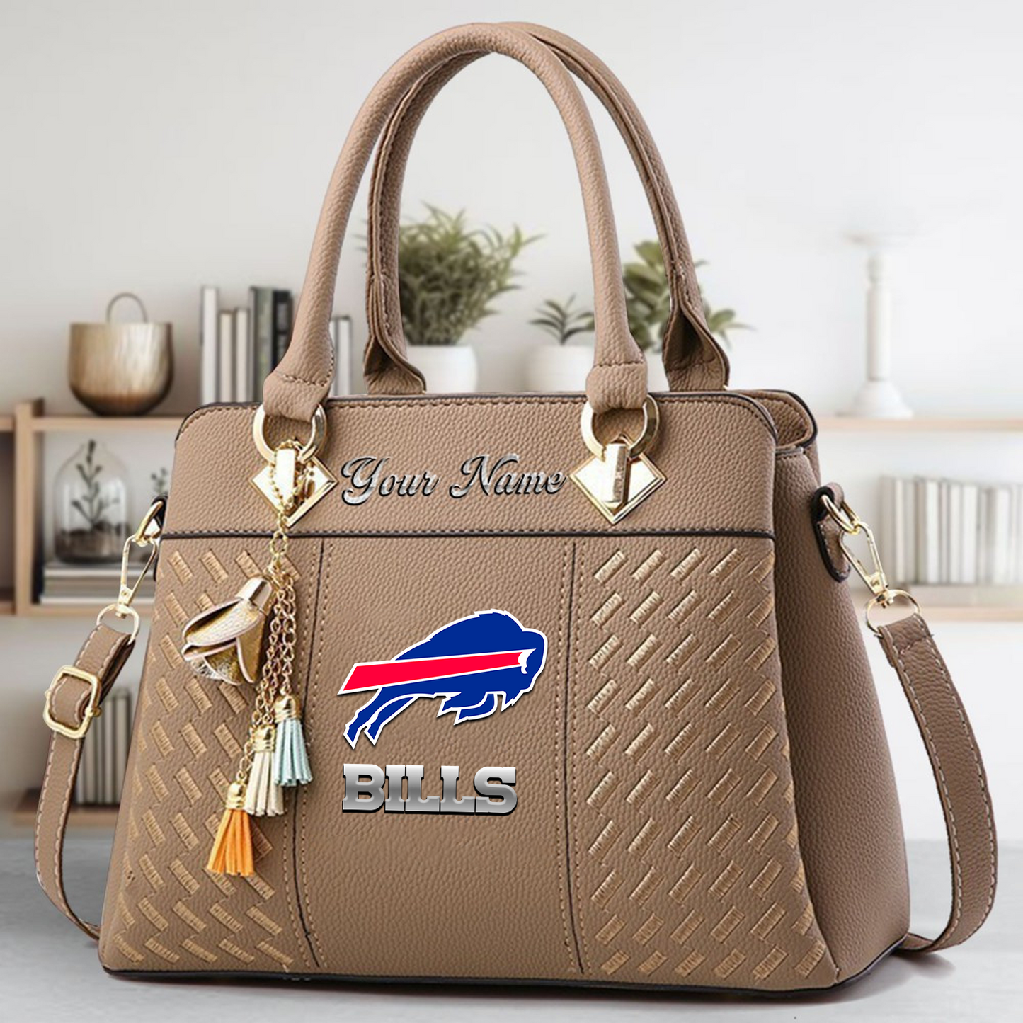 BUF x NFL Leather Bag DATND TANTD