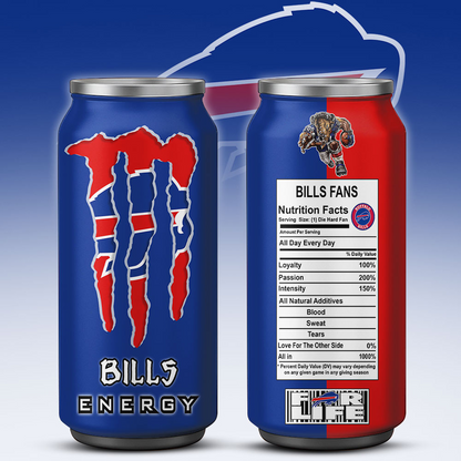 BUF x NFL Monster Energy Tumbler Gift for Fans DATND TANTD