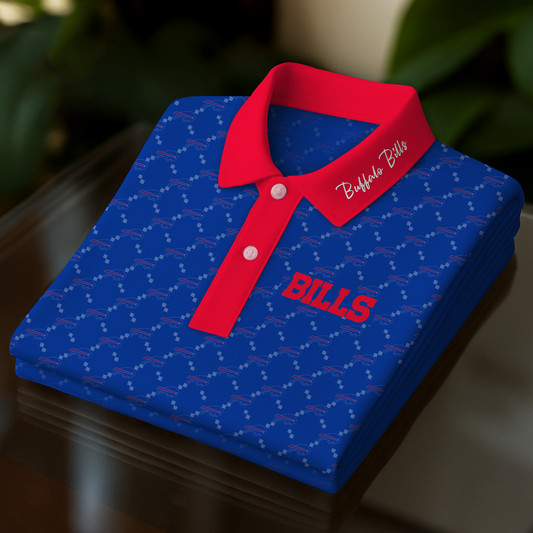 BUF x NFL Premium Polo Shirt 3008 DatND DVT