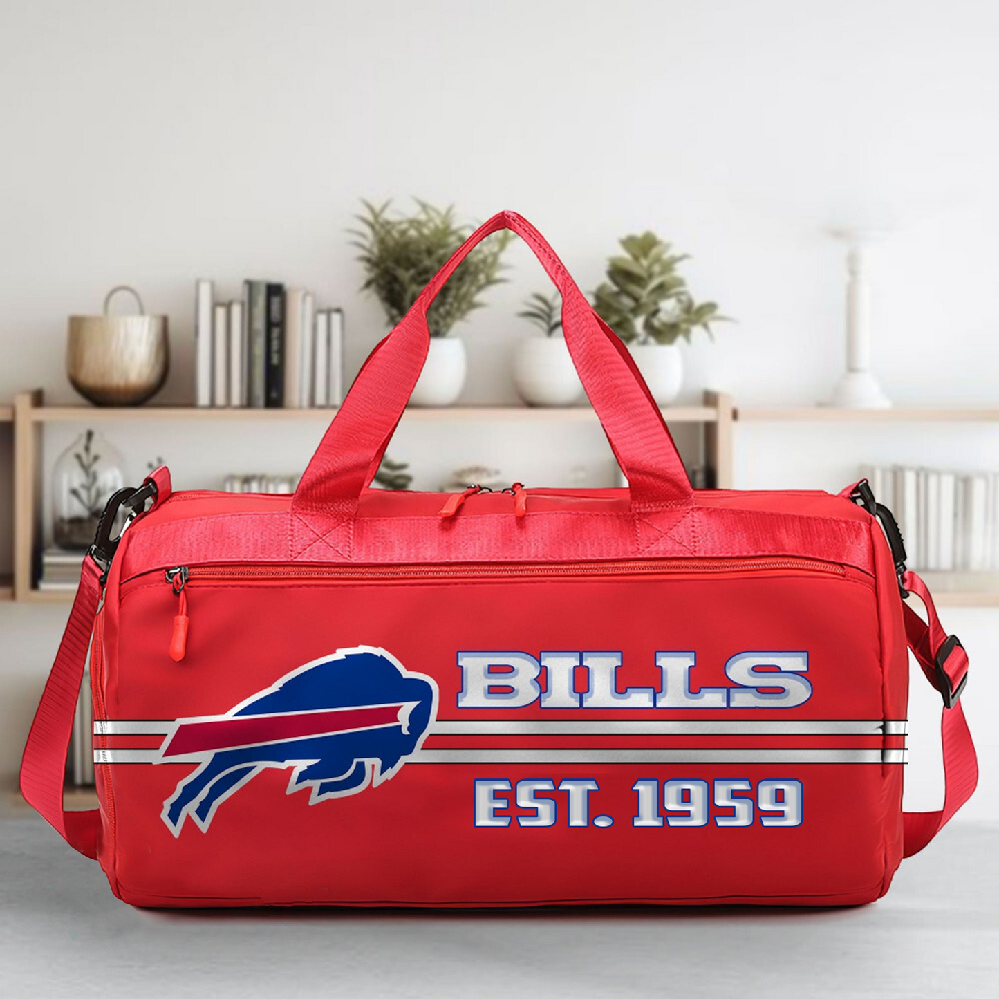 BUF x NFL Sports Fitness Bag DATND TANTD