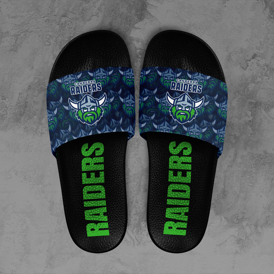 Canberra Raiders 1 NRL 2025 Limited Edition Slide Sandals TM NTA V1