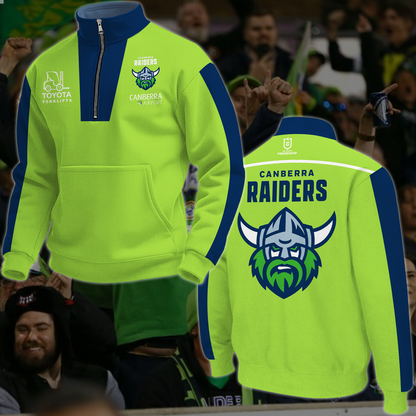 Canberra Raiders 1 NRL 2025 New Hoodie TM NTA V1 TDT