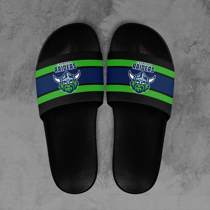 Canberra Raiders 3 NRL 2025 Limited Edition Slide Sandals TM NTA V1
