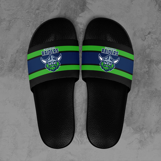Canberra Raiders 3 NRL 2025 Limited Edition Slide Sandals TM NTA V1