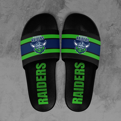 Canberra Raiders 4 NRL 2025 Limited Edition Slide Sandals TM NTA V1