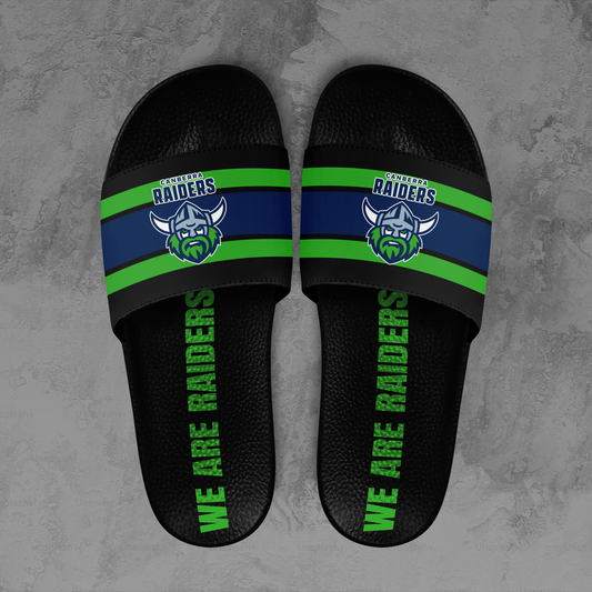 Canberra Raiders 5 NRL 2025 Limited Edition Slide Sandals TM NTA V1