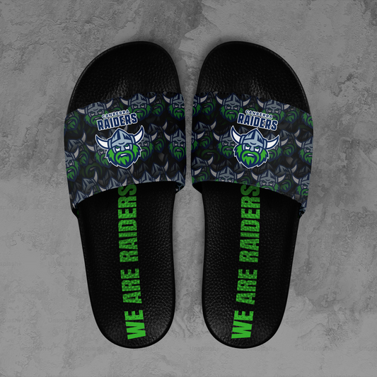 Canberra Raiders 6 NRL 2025 Limited Edition Slide Sandals TM NTA V1