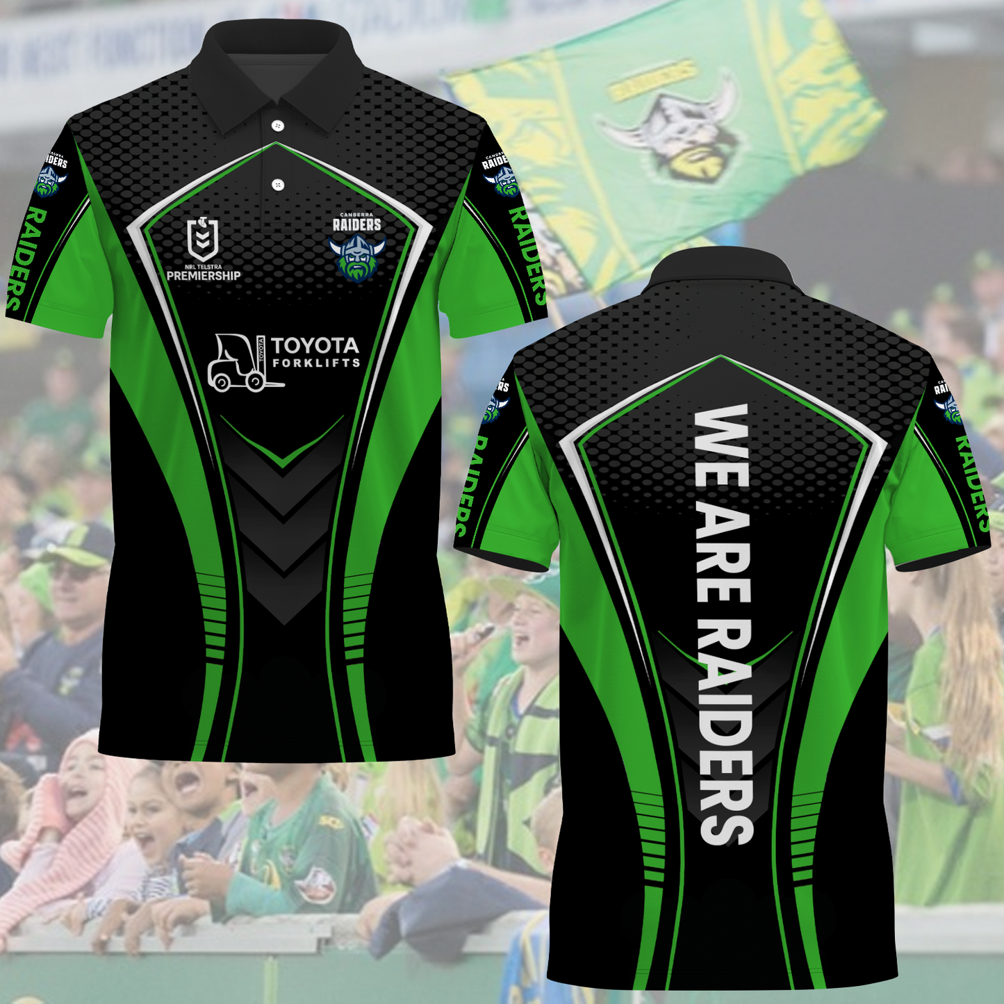 Canberra Raiders NRL 2025 Limited Edition Polo Shirt TM NTA V1 230425