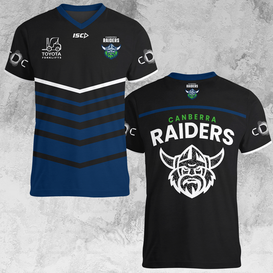 Canberra Raiders NRL 2025 Limited Edition V-neck T-Shirt TM NTA V1