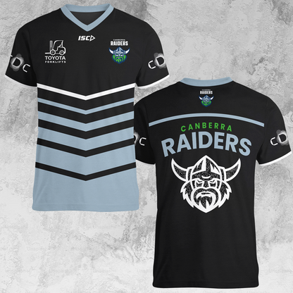 Canberra Raiders NRL 2025 Limited Edition V-neck T-Shirt TM NTA V10