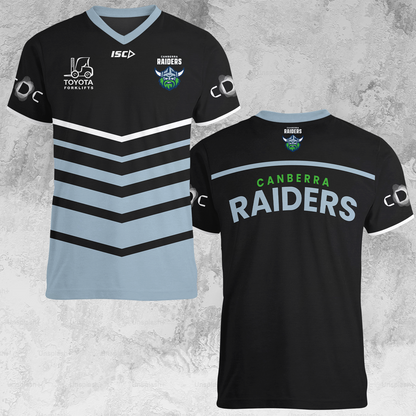 Canberra Raiders NRL 2025 Limited Edition V-neck T-Shirt TM NTA V11