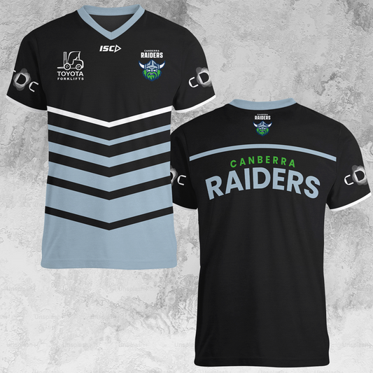 Canberra Raiders NRL 2025 Limited Edition V-neck T-Shirt TM NTA V11