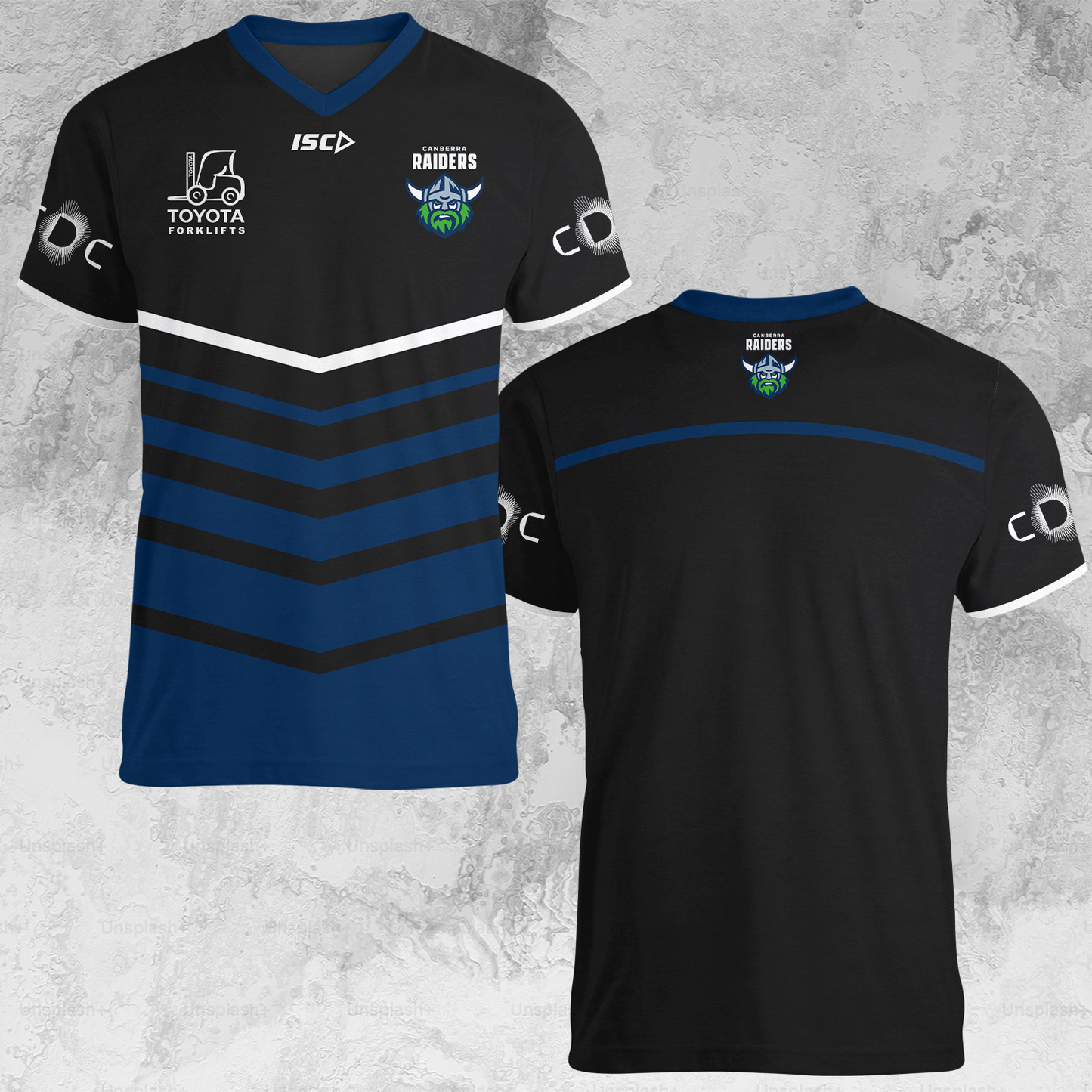 Canberra Raiders NRL 2025 Limited Edition V-neck T-Shirt TM NTA V3