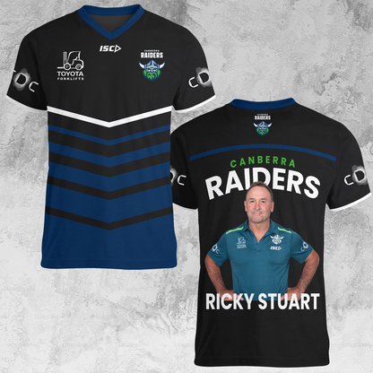 Canberra Raiders NRL 2025 Limited Edition V-neck T-Shirt TM NTA V5